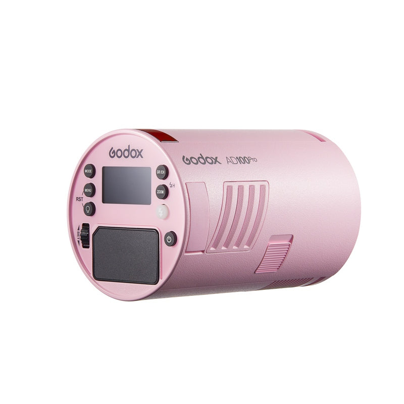 Godox Fleš glava baterijska AD100Pro PINK - TTL, HSS, 100W/s
