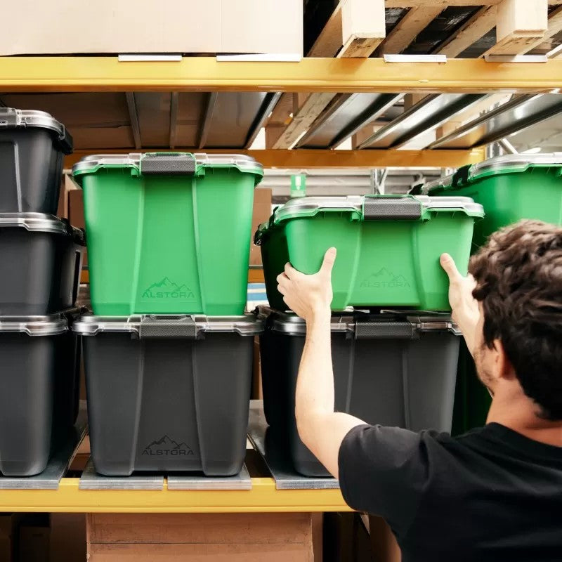 Alstora 76L kutija za pohranu - Stone Grey (siva)