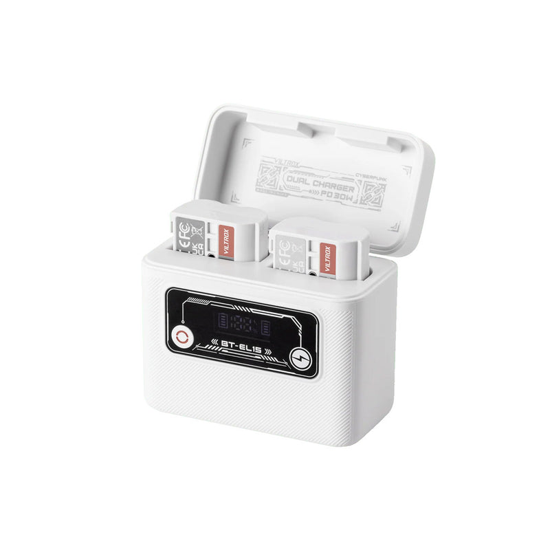 Viltrox Punjač baterija BT-EL15 i Powerbank za Nikon En-EL15