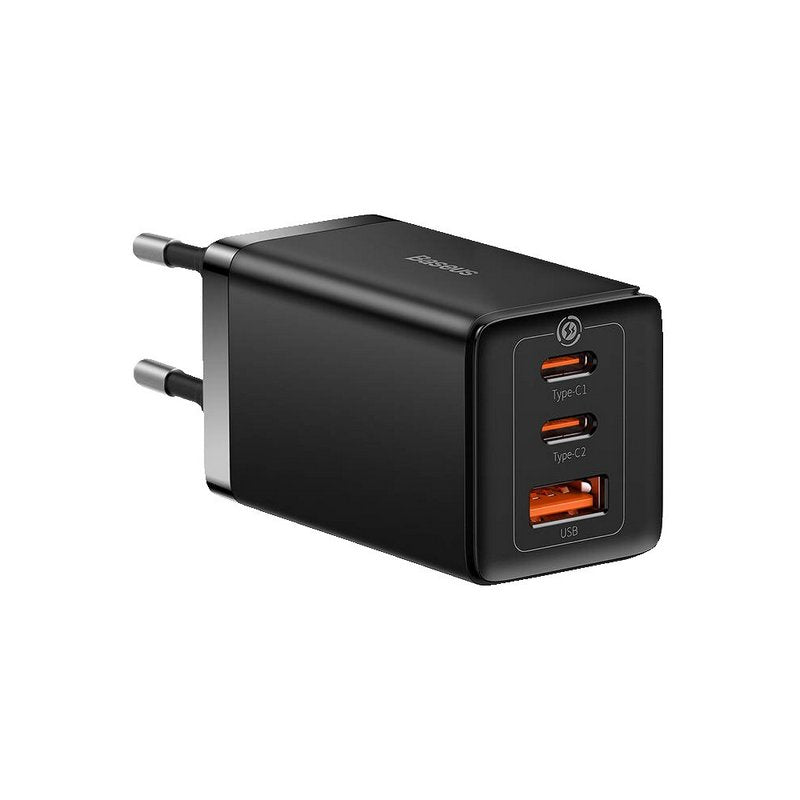 Baseus Punjač GaN Quick 2x USB-C + USB 65W