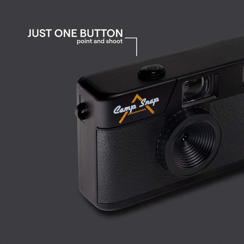 Camp Snap digitalni fotoaparat - crni - 8Mpix