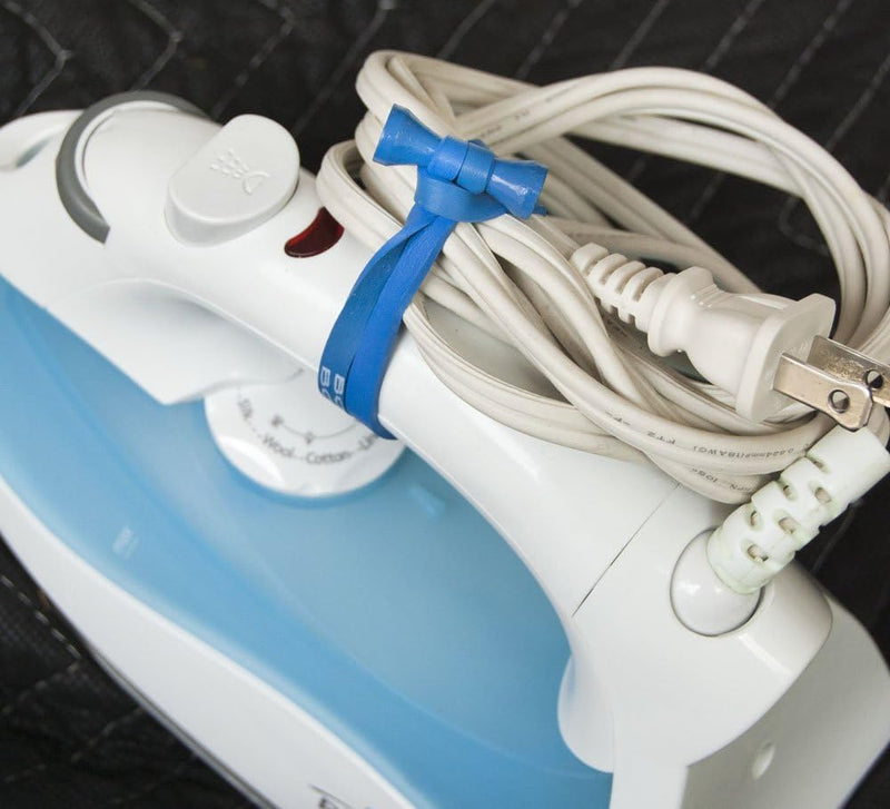 BongoTies wrap, gumice za vezanje kablova pak 1/10 (Plave)