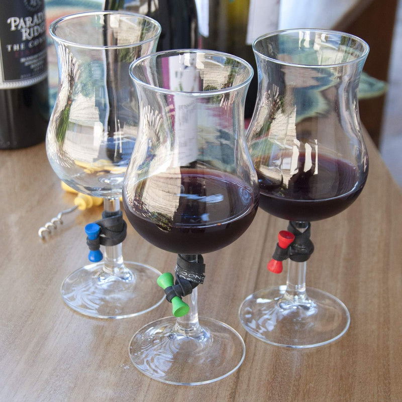 BongoTies wrap, gumice za vezanje kablova pak 1/10 "TREE FROG" (Crno/Zelene)