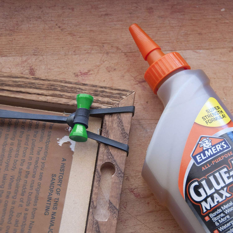 BongoTies wrap, gumice za vezanje kablova pak 1/10 "TREE FROG" (Crno/Zelene)