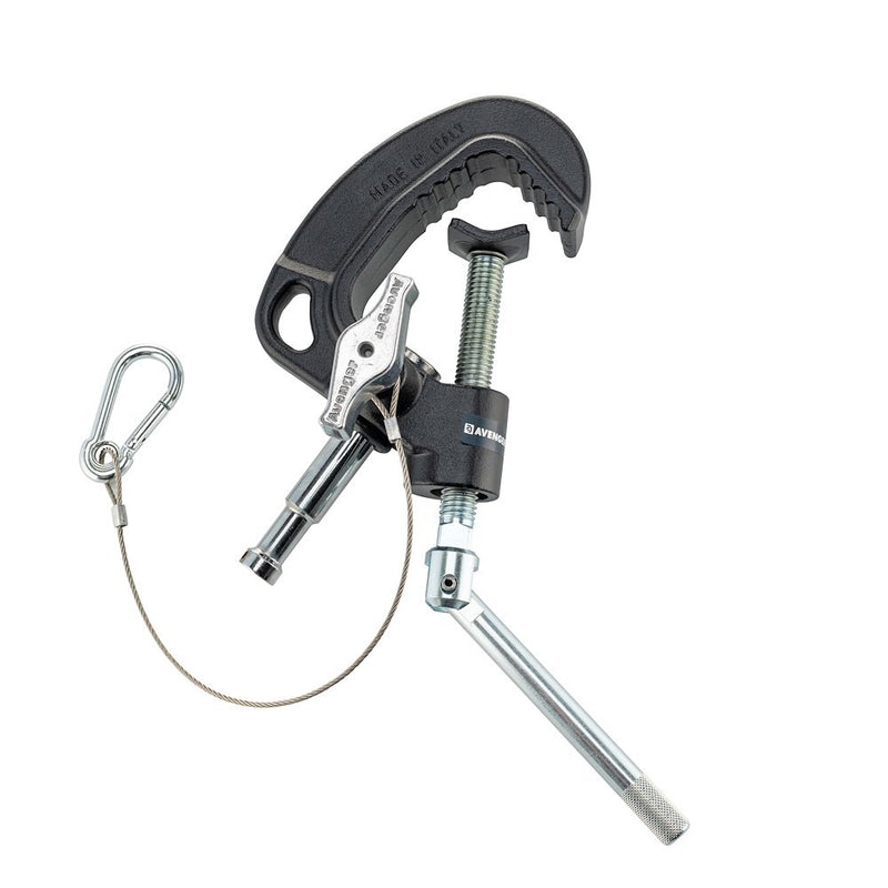 Avenger C210 Baby Pipe Clamp w/ 16mm / 5/8in Pin & Tommy Bar