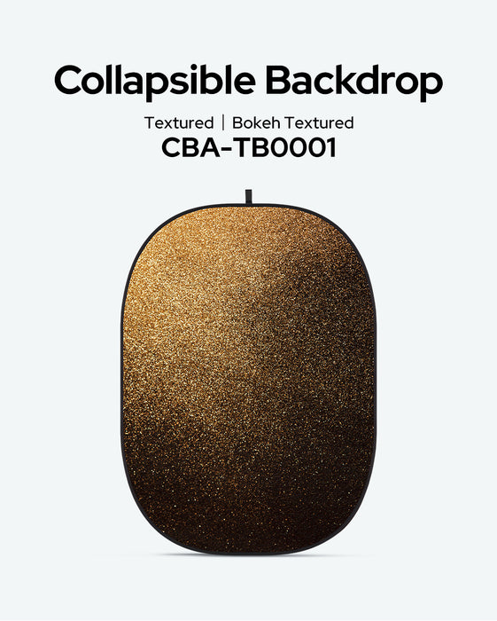 Godox pozadina 2x1,5m CBA-TB0001 Textured bokeh gold 1 (na okviru)