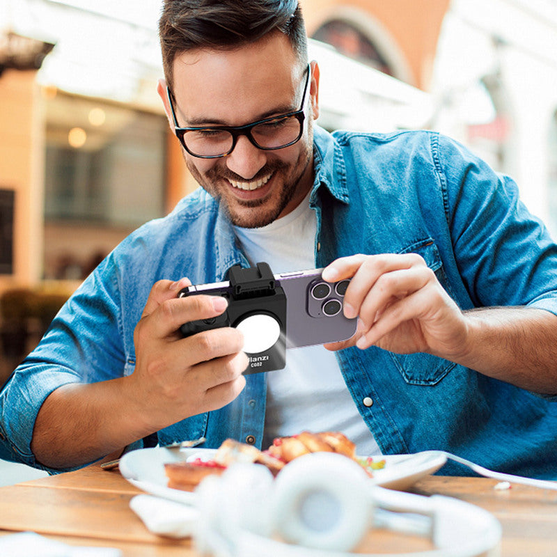 Ulanzi Držač mobitela Smartphone Camera Grip CG-02 sa svjetlom