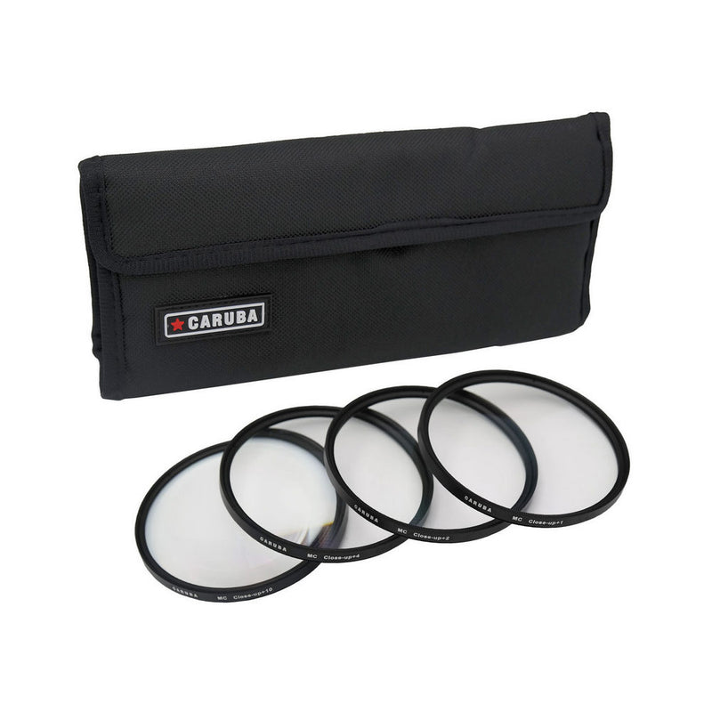 Caruba Macro Close-up lens set (+1 +2 +4 +10)  77mm
