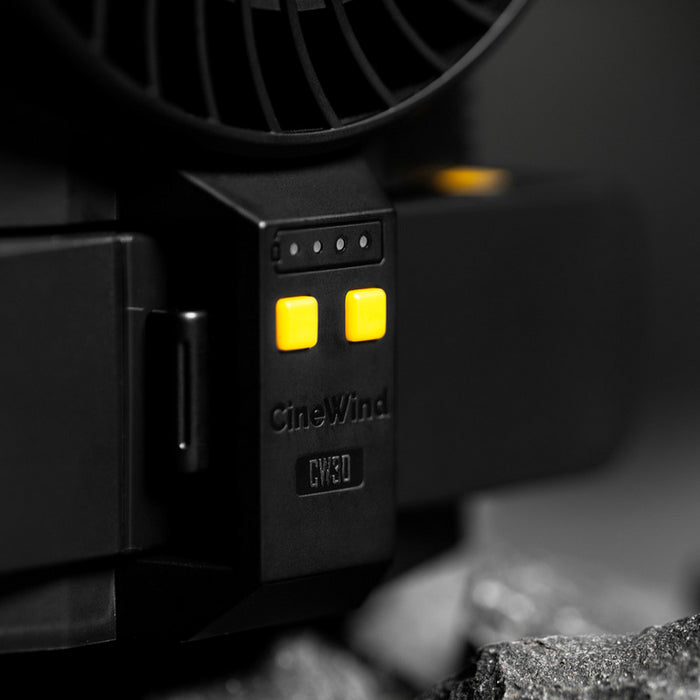 Nitecore CW30 Cinewind | Ventilatore Portatile Per Fotografia | Senza Fili | Con Batteria NP-F | 42W Max - Foto 4