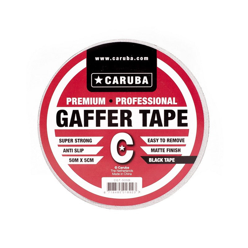 Caruba -  Gaffer traka - 5cm x 50m CRNA (MAT)