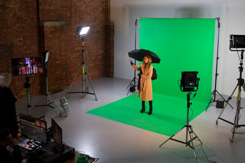 Manfrotto pozadina vinil 2,75 x 6m Chromakey green / zelena