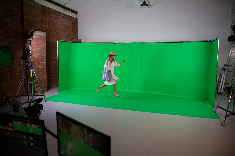 Manfrotto pozadina vinil 2,75 x 6m Chromakey green / zelena