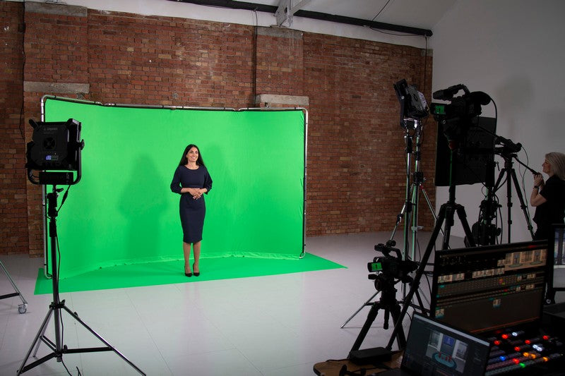 Manfrotto pozadina Floor strip vinil 1,37 x 4m Chromakey green / zelena