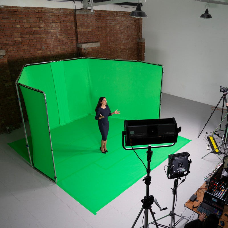 Manfrotto pozadina Floor strip vinil 1,37 x 4m Chromakey green / zelena