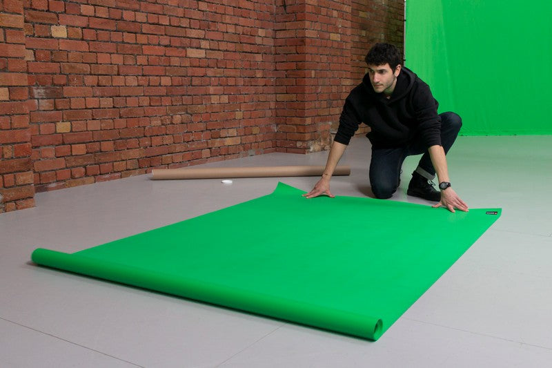 Manfrotto pozadina Floor strip vinil 1,37 x 4m Chromakey green / zelena