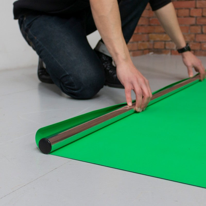 Manfrotto pozadina Floor strip vinil 1,37 x 4m Chromakey green / zelena
