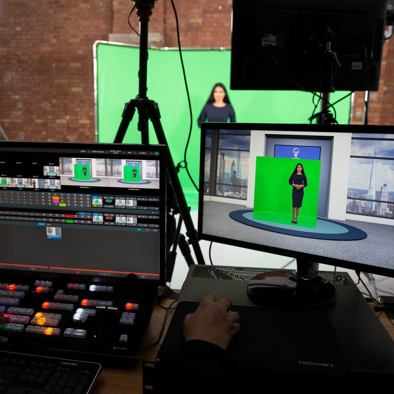 Manfrotto pozadina Floor strip vinil 1,37 x 4m Chromakey green / zelena