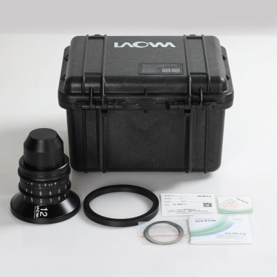 Laowa CINE  12mm t/2.9 Zero-DCanon Sony E objektiv (metric)