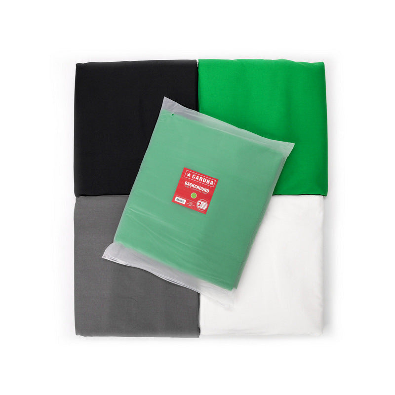 Caruba Pozadina 3m x 6m Crna pamučna