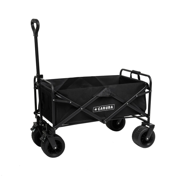 CARUBA Foldable Transport trolley, kolica za opremu (Crna)