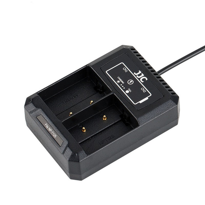 JJC Punjač DHC-NPT125 USB Dual za Fuji NP-125T