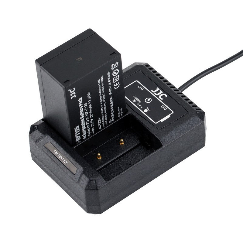 JJC Punjač DHC-NPT125 USB Dual za Fuji NP-125T