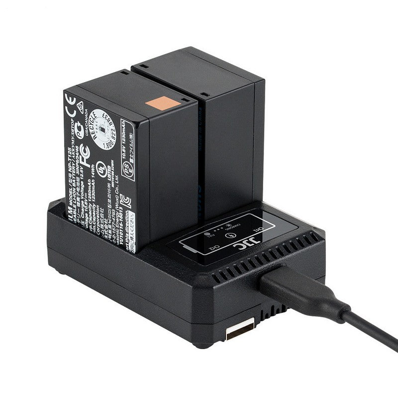 JJC Punjač DHC-NPT125 USB Dual za Fuji NP-125T