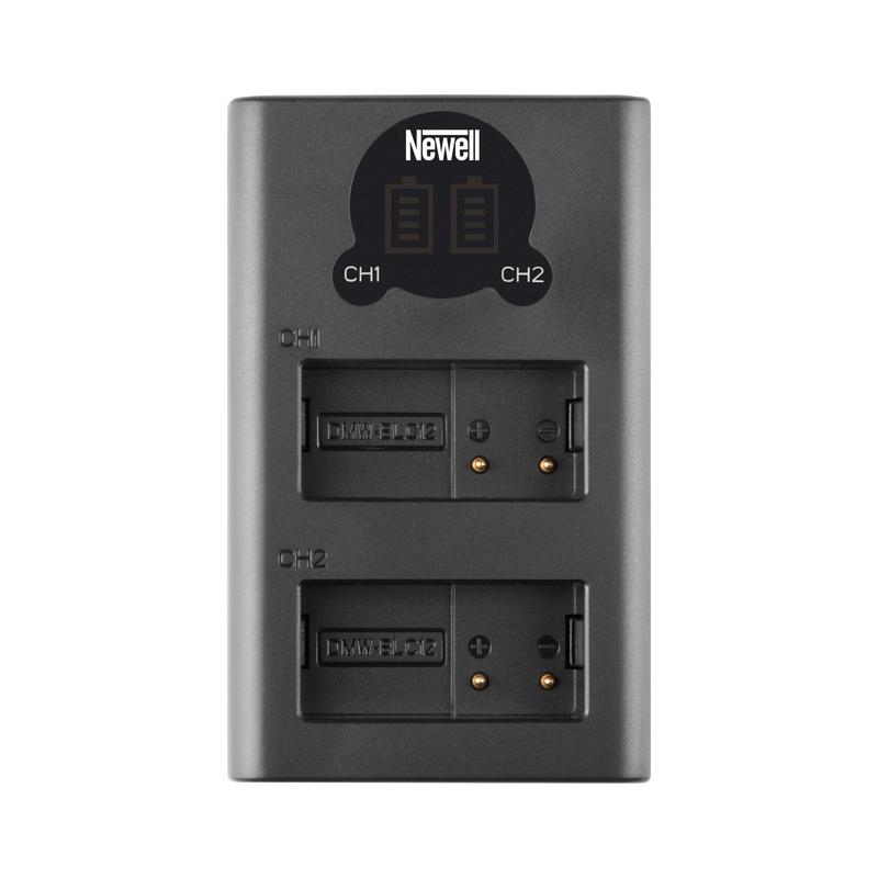 Newell Punjač Dual DL-USB-C za Panasonic DMW-BLC12