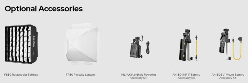 Godox LED FH50Bi fleksibilni panel 31x31cm