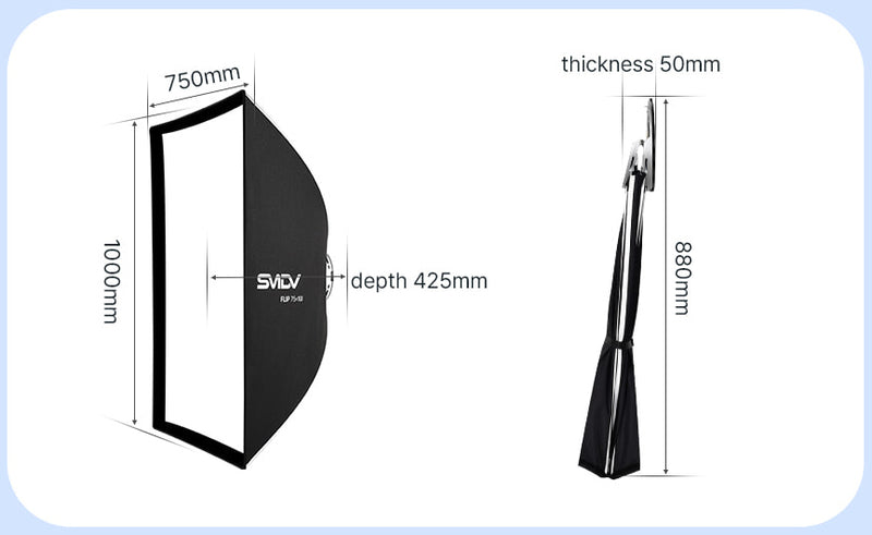 SMDV Speedbox-FLIP REC  75x100cm (bez adaptera)