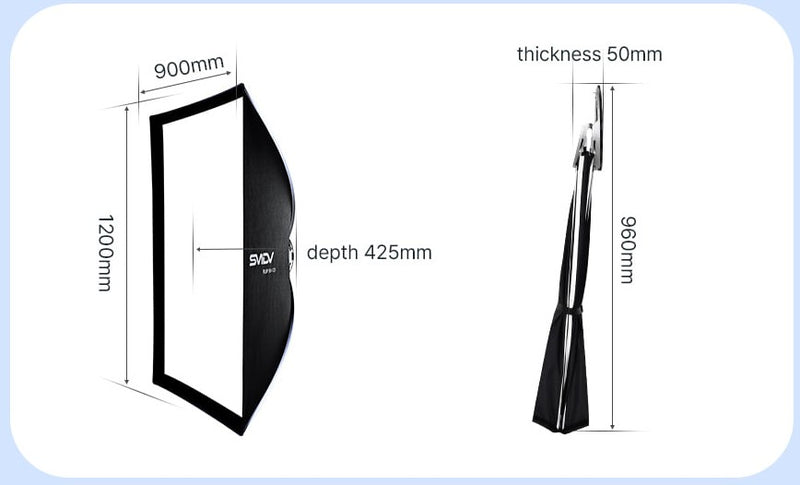 SMDV Speedbox-FLIP REC  90x120cm (bez adaptera)