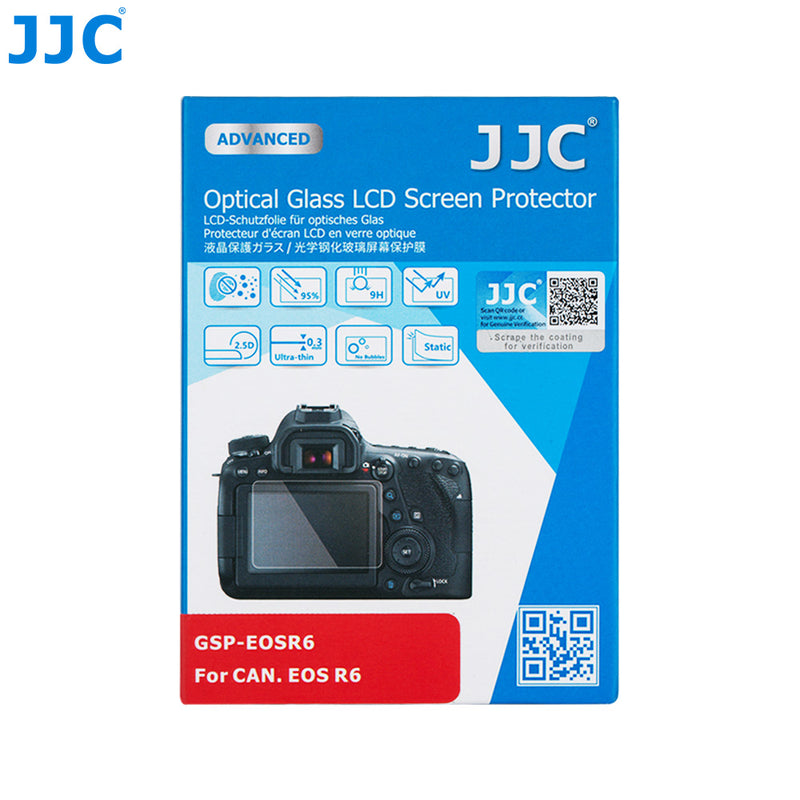 JJC Zaštitno staklo GSP-EOSR6 za LCD ekran Canon EOS R6 / R6II / R7