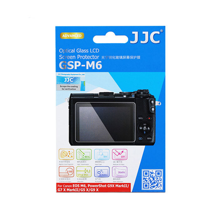 JJC GSP-M6 zaštitno staklo za LCD ekran Canon M6 / G5x /G5x II /G7x II /G9x /G9x II