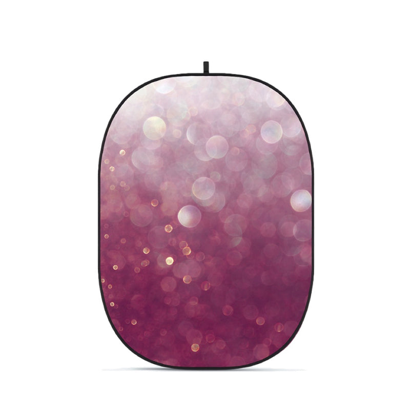 Godox pozadina 2x1,5m CBA-TB0002 Textured bokeh pink (na okviru)