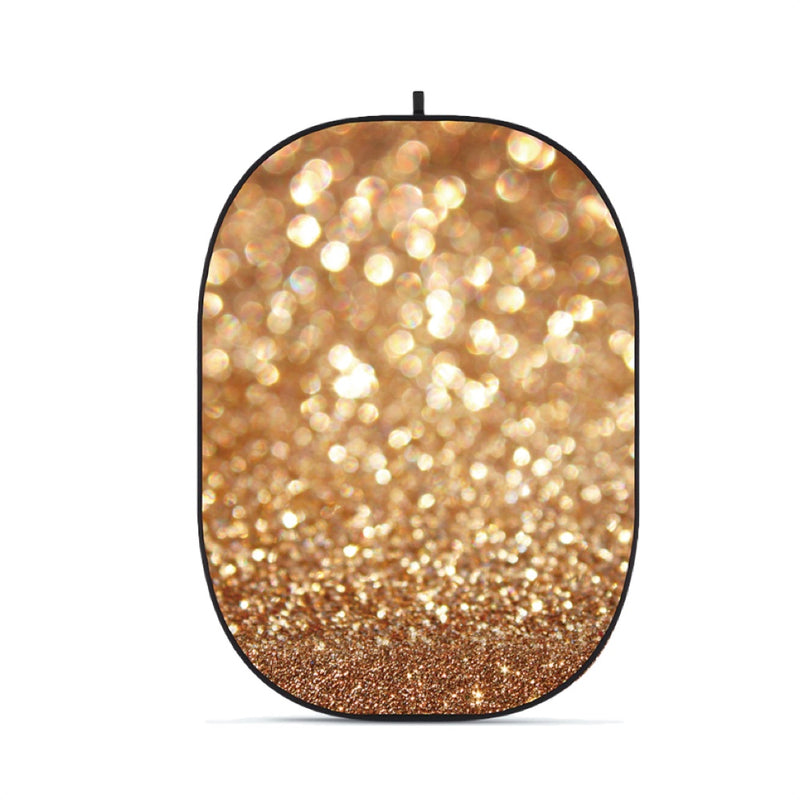 Godox pozadina 2x1,5m CBA-TB0003 Textured bokeh gold 2 (na okviru)