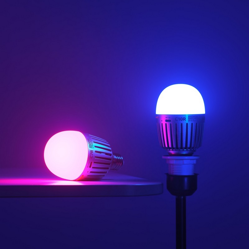 Godox LED Knowled C7RB RGBWW Creative Bulb E27 baterijska