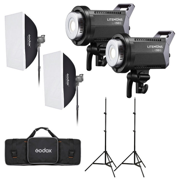 Godox LED LA150D Litemons rasvjeta u setu (2 x LA150Daylight)