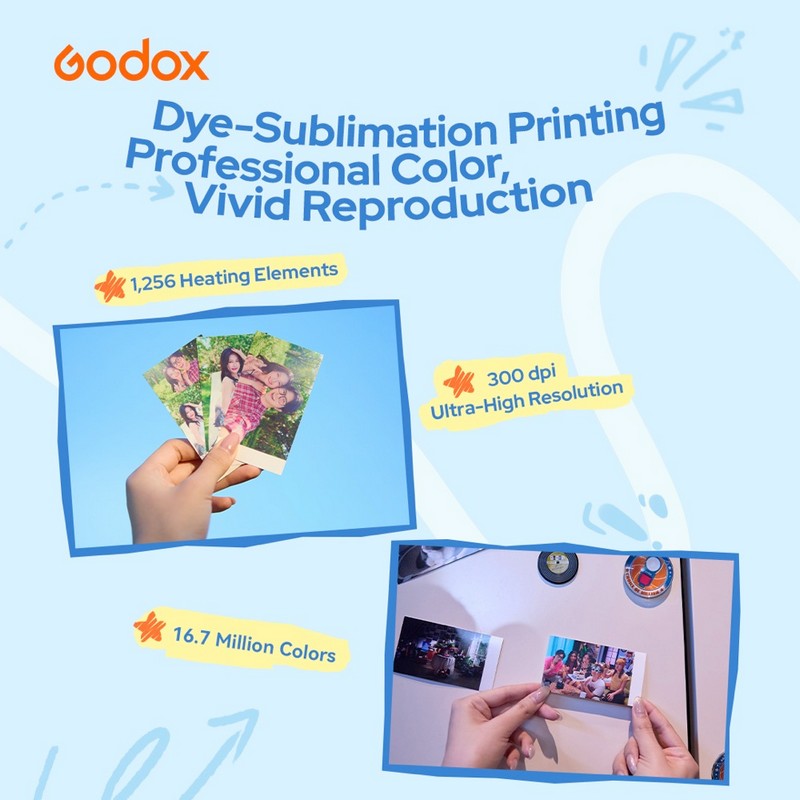 Godox Portabni Color Photo Printer P100