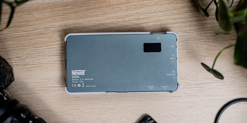 Newell LED light Rangha RGB-W SET (+difuzor + stativ)