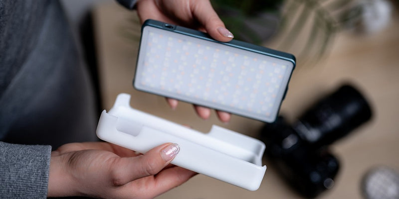 Newell LED light Rangha RGB-W SET (+difuzor + stativ)