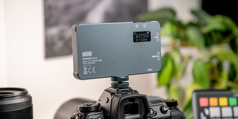 Newell LED panel RGB-W Rangha MINI / on camera LED video light