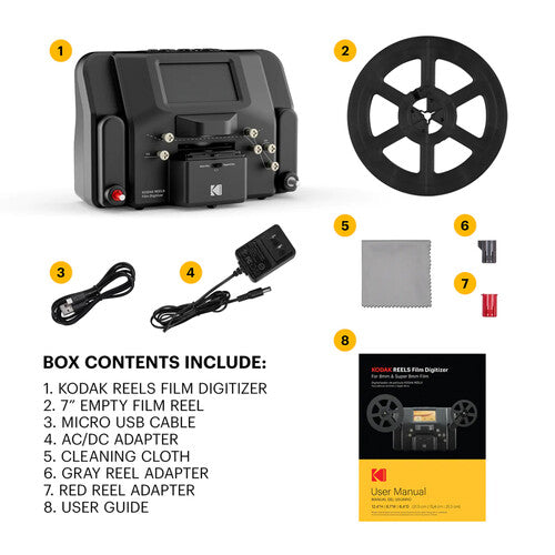 Kodak REELS Digitalizator 8mm filmova (8mm i Super)
