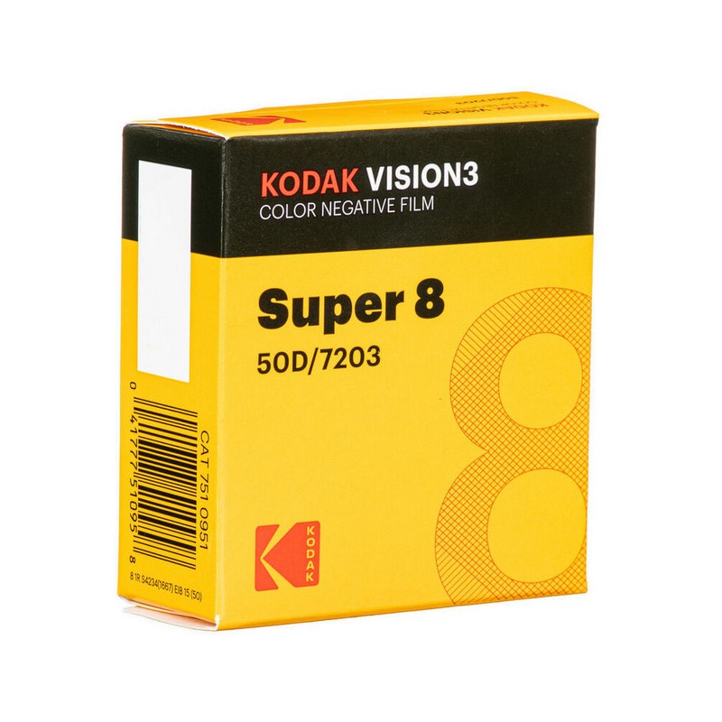 Kodak Film VISION3 50D/7203 kolor negativ SUPER8