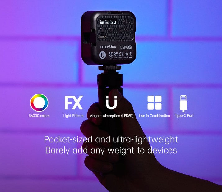 Godox LED LED6Bi Litemons LED panel (Bi Color)