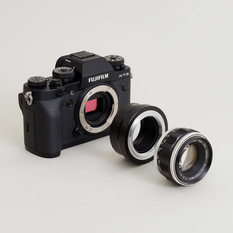 URTH Lens Mount Adapter: M42 Lens to Fuji X mount camera