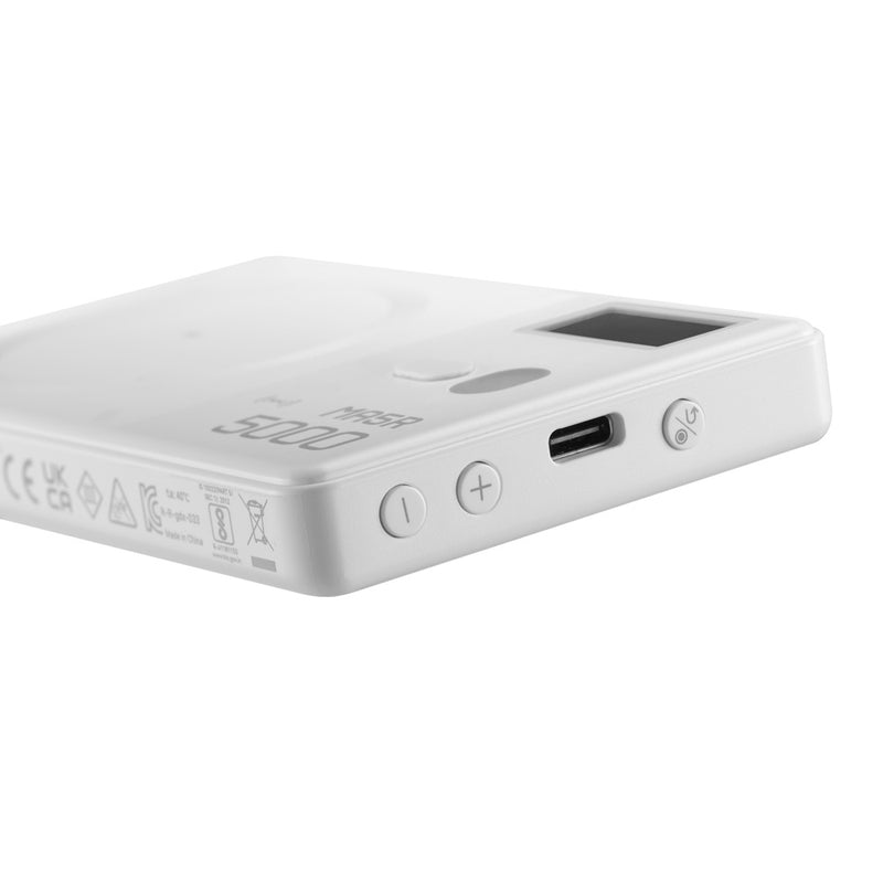 Godox LED MA5R RGB panel & Mobile power bank (Red)