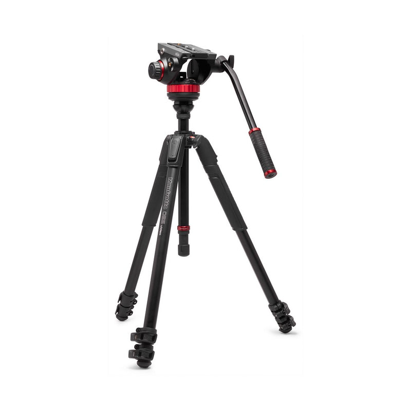 Manfrotto MVK502 HEAD & 055 ALU 3 SEC VIDEO *NOVO / aluminij