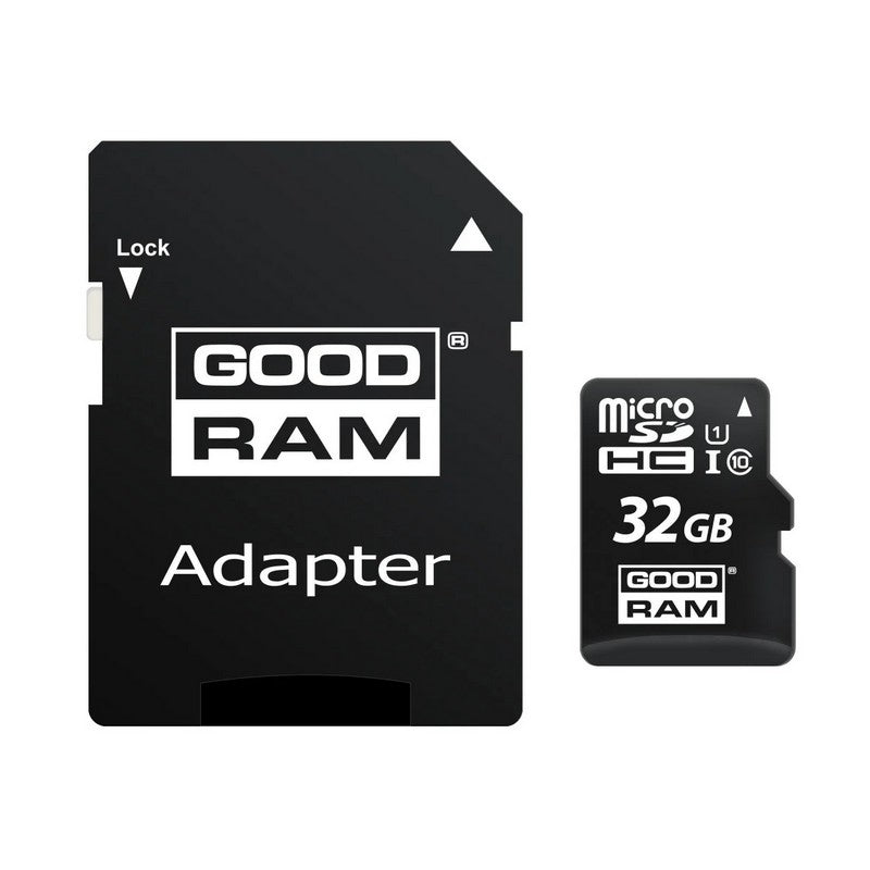 Goodram microSDHC  32GB + SD.adapter R10 C10 UHS-I