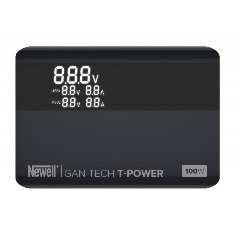 Newell Punjač GaN Tech T-power 100 Watt (2xUSB, 2xUSB-C)