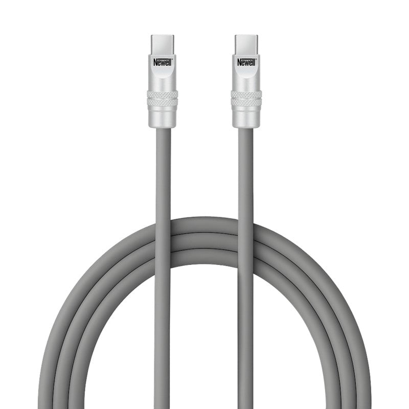 Newell Kabel USB-C - USB-C 100W, 2m sylicone (sivi)